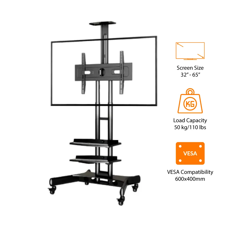 TF-1500S Mobile TV Cart - Image 2
