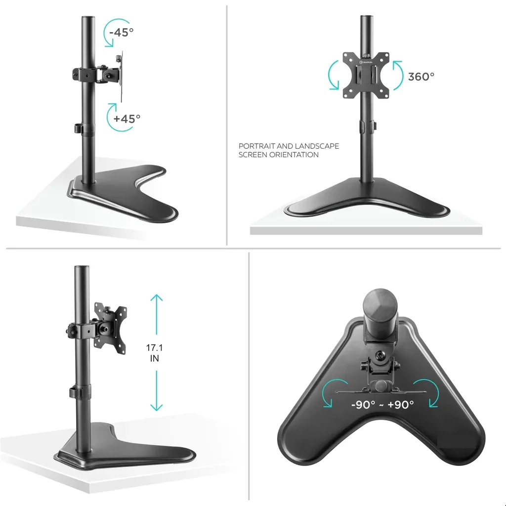 TF-D100 Articulating Monitor Stand - Image 3