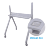 BEETEC TF-RG12B Mobile TV Cart - Image 4