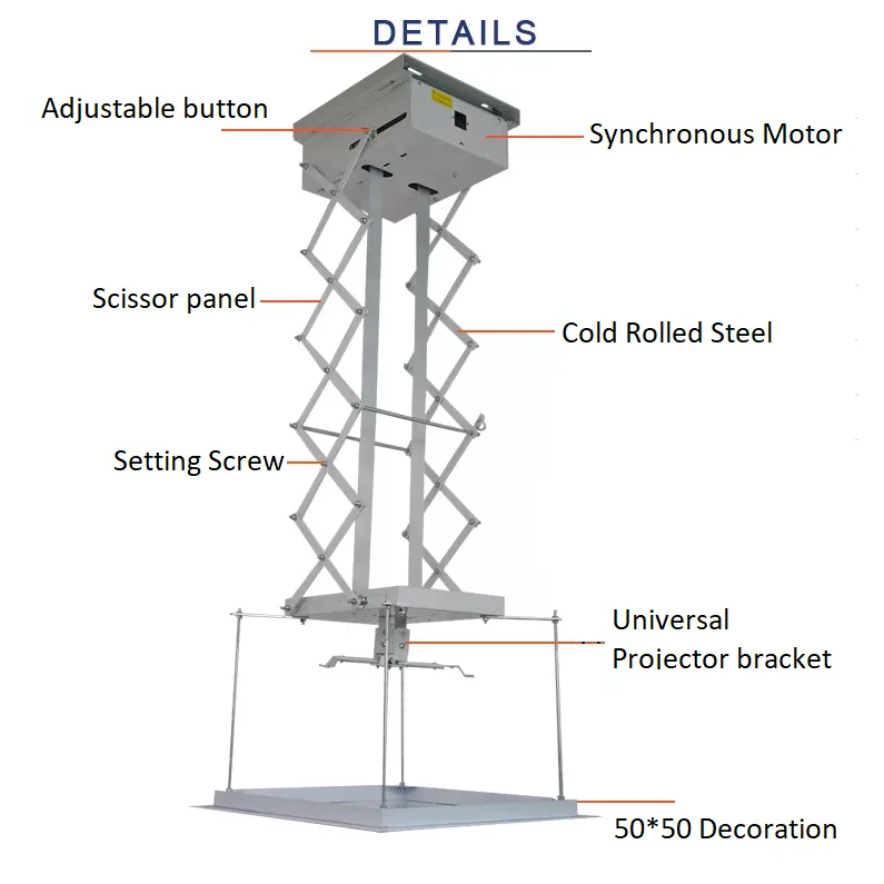 BEETEC TF-PL250 MOTORIZED PROJECTOR LIFT - Image 8