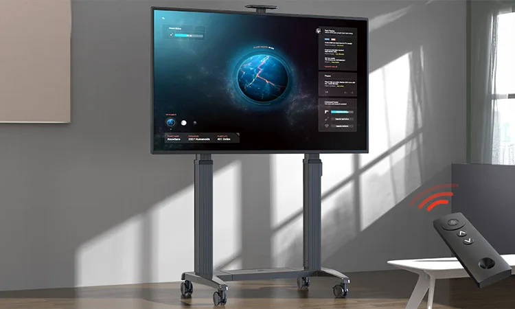 NB-T100 Motorized TV Cart - Image 2