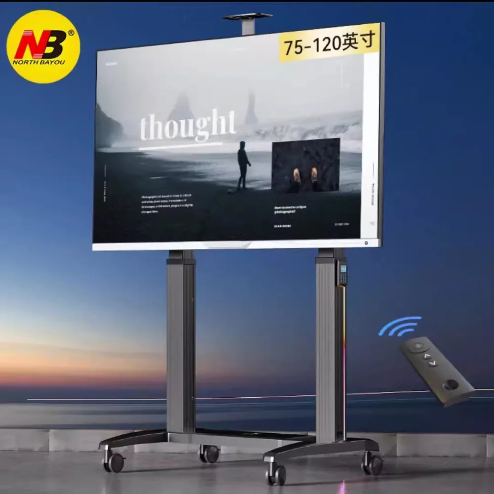 NB-T100 Motorized TV Cart - Image 4