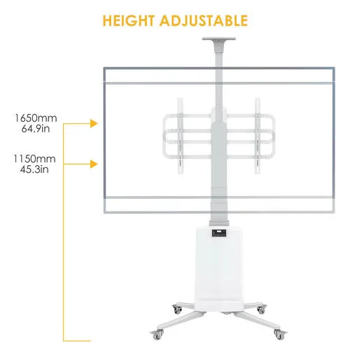 NB-TW85W Motorized TV Cart - Image 10