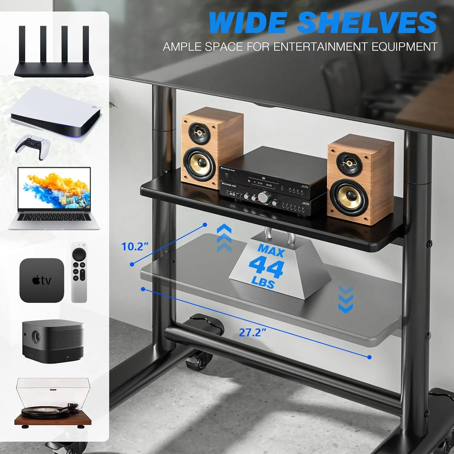 Rfiver MT5003 Mobile TV Cart - Image 4