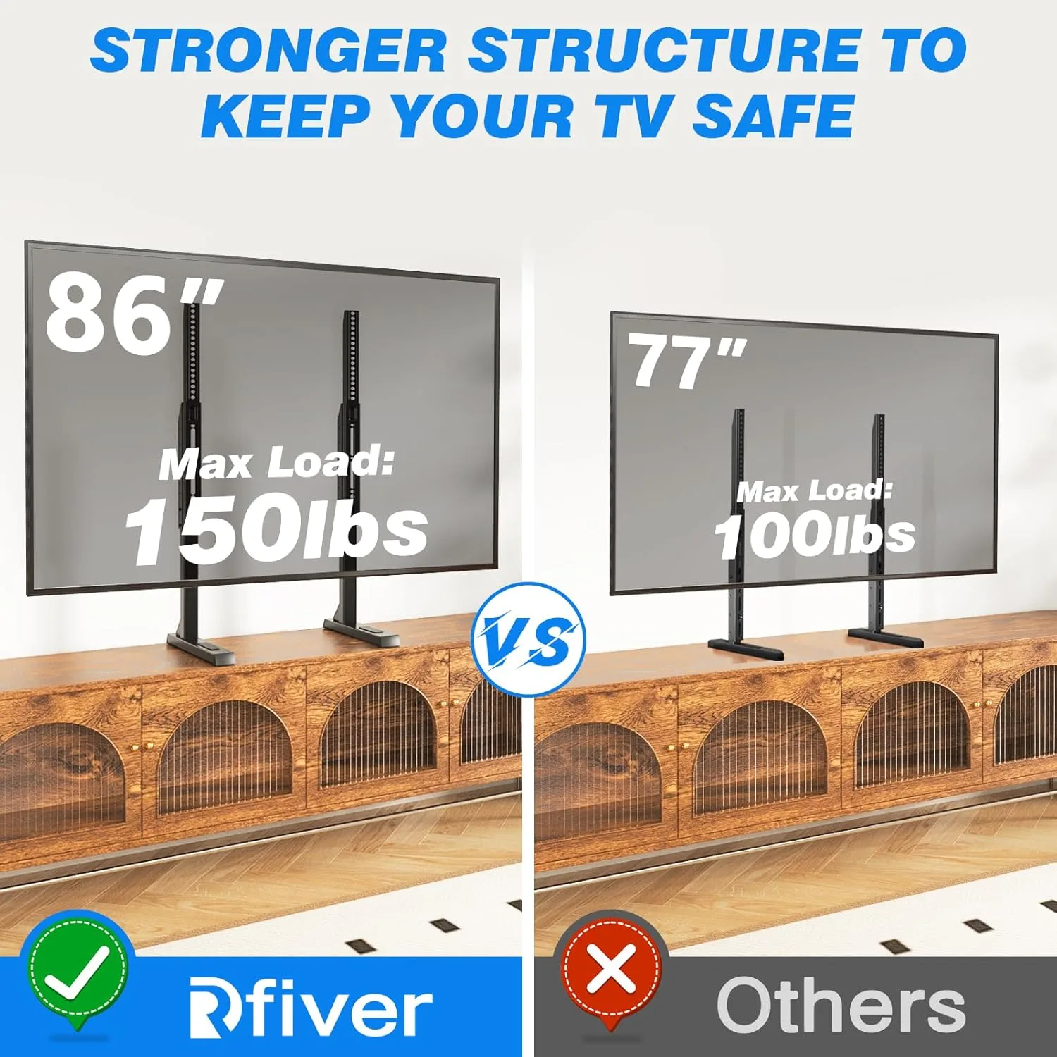 Rfiver UT3004 Table Top TV Stand - Image 2