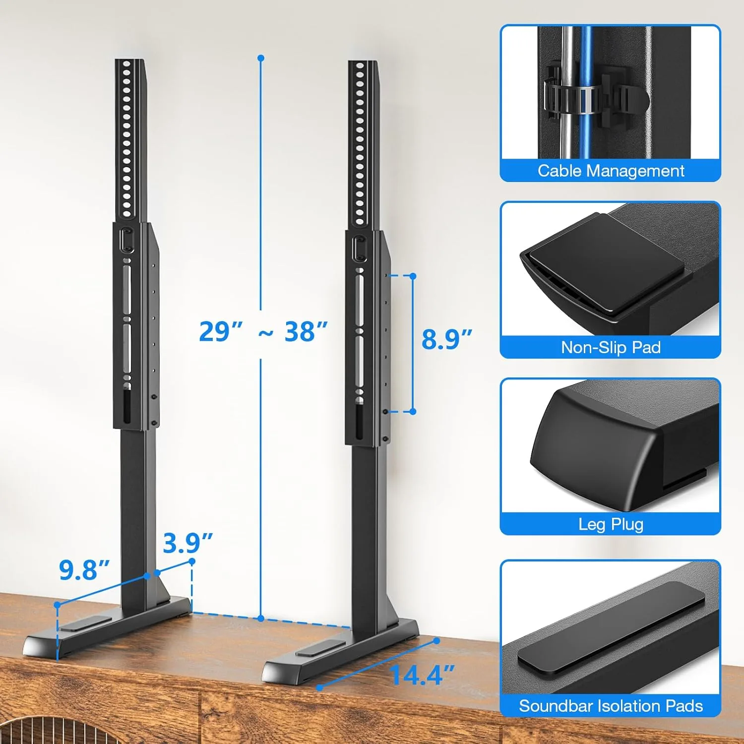 Rfiver UT3004 Table Top TV Stand - Image 6