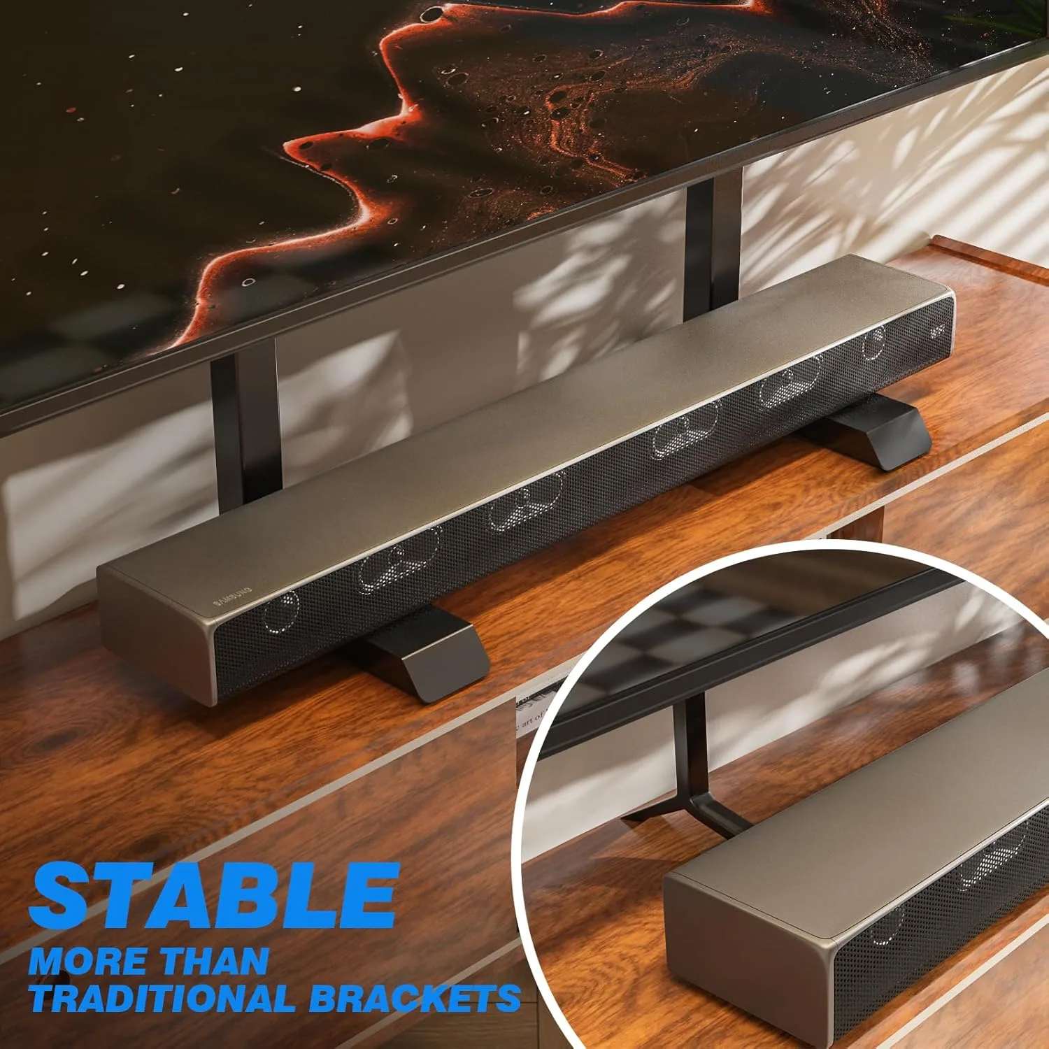 Rfiver UT7001W Table Top TV Stand - Image 4