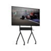 BEETEC four-legged mobile tv stand black