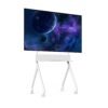 beetec four-legged mobile tv stand white