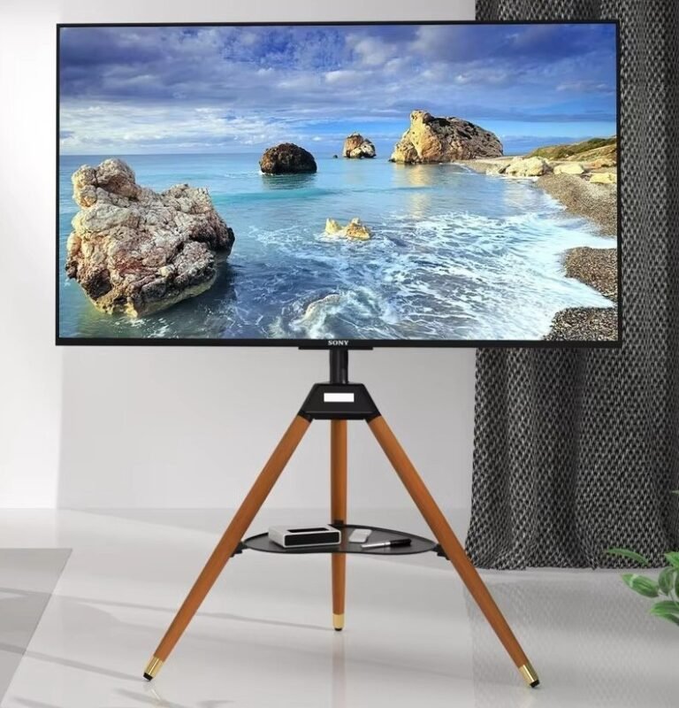 beetec tripod tv stand black
