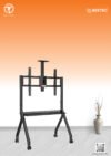 BEETEC FD580 Heavy Duty TV Trolley Stand - Image 12