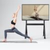 BEETEC FD580 Heavy Duty TV Trolley Stand - Image 8
