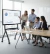 BEETEC FD580 Heavy Duty TV Trolley Stand - Image 6