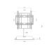 TF-DM01 - 360° MANUAL ROTATING TV STAND - Image 3