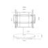 TF-DM03 - 360° MANUAL ROTATING TV STAND - Image 2