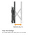 LVW02-48T VIDEO WALL MOUNT - Image 4