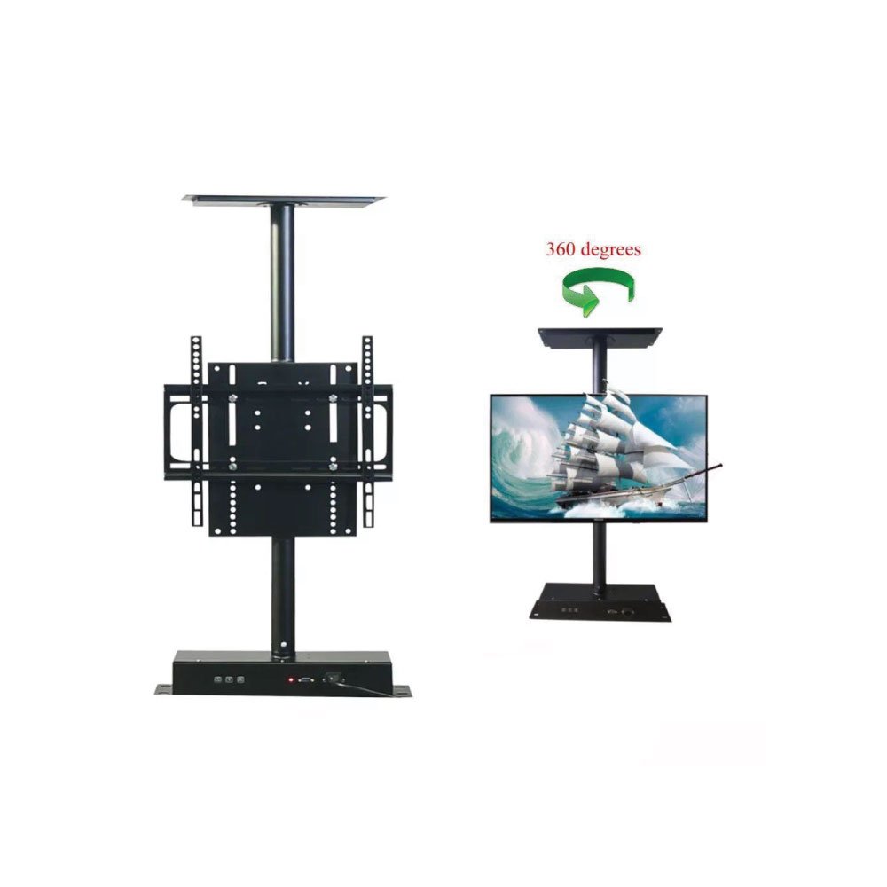 TH02 TF-TH02 - 360° MOTORIZED ROTATING TV STAND - Image 1