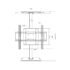 TF-THA1 - 360° MANUAL ROTATING TV STAND - Image 3