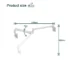TF-MG501 Medical Grade Monitor Wall Mount - Image 7